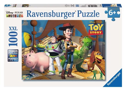 RAVENSBURGER Puzzle Toy Story: Příběh hraček XXL 100 dílků