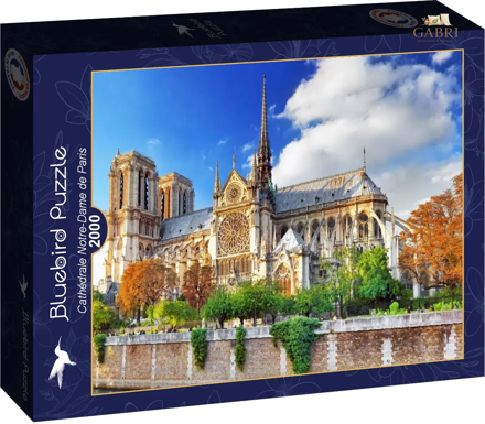 BLUEBIRD Puzzle Katedrála Notre-Dame v Paříži 2000 dílků