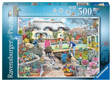 RAVENSBURGER Puzzle Dědečkova zahrada 500 dílků