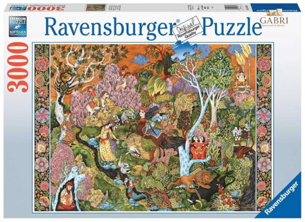 RAVENSBURGER Puzzle Zahrada slunečních znamení 3000 dílků
