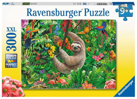 RAVENSBURGER Puzzle Roztomilý lenochod XXL 300 dílků