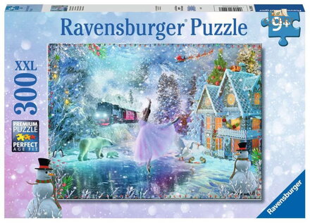 RAVENSBURGER Puzzle Polární Vánoce XXL 300 dílků