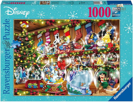 RAVENSBURGER Puzzle Disney: Vánoce 1000 dílků
