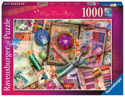 RAVENSBURGER Puzzle Vysoká krejčovina 1000 dílků