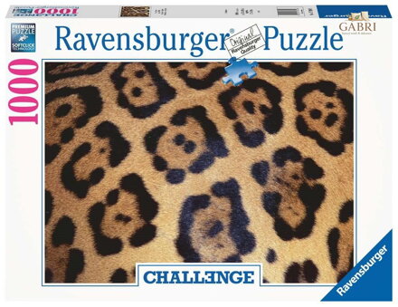 RAVENSBURGER Puzzle Challenge: Zvířecí vzor 1000 dílků