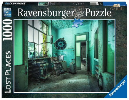 RAVENSBURGER Puzzle Ztracená místa: Blázinec 1000 dílků