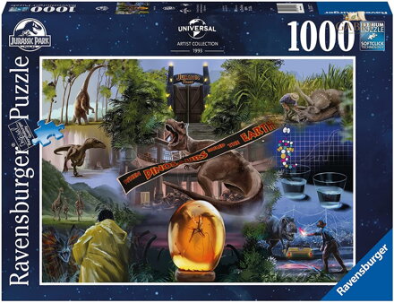 RAVENSBURGER Puzzle Jurský park 1000 dílků