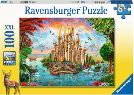 RAVENSBURGER Puzzle Pohádkový zámek XXL 100 dílků