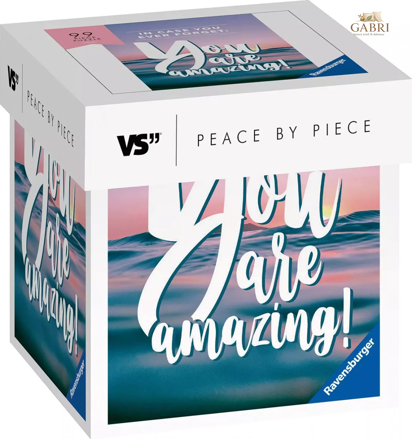 RAVENSBURGER Puzzle Peace by Piece: You are amazing! 99 dílků