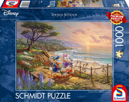 SCHMIDT Puzzle Donald & Daisy: Kačeří odpoledne 1000 dílků