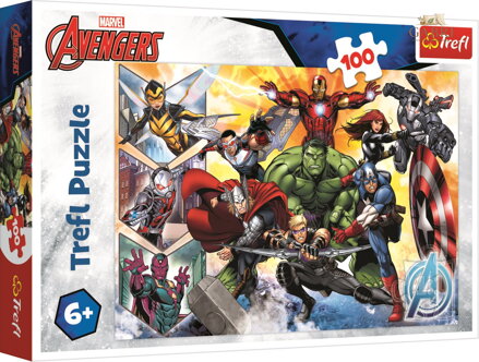 TREFL Puzzle Avengers: Síla 100 dílků