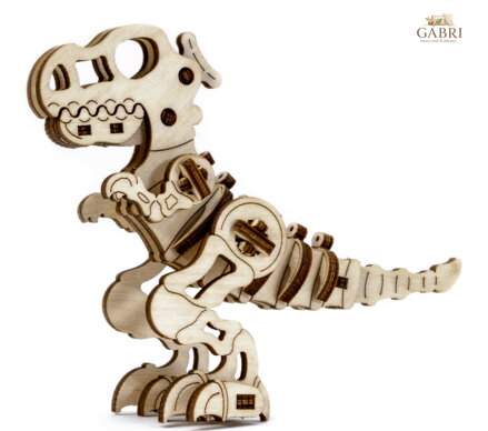 WOODEN CITY 3D puzzle T-Rex 42 dílků
