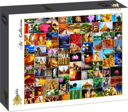GRAFIKA Puzzle Koláž: Zen 1500 dílků