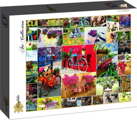 GRAFIKA Puzzle Koláž: Kola 1500 dílků