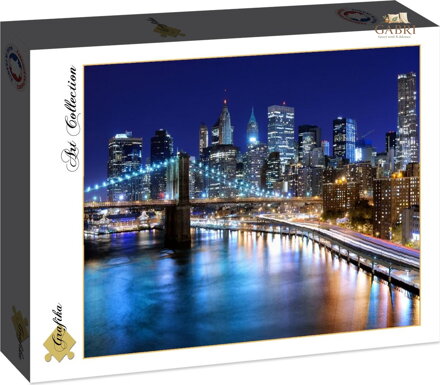 GRAFIKA Puzzle Noční New York, USA 2000 dílků