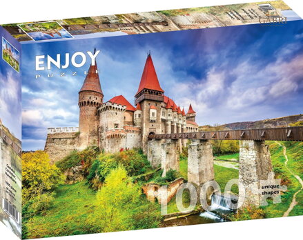 ENJOY Puzzle Korvínův hrad, Hunedoara, Rumunsko 1000 dílků