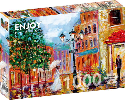 ENJOY Puzzle Pařížská romance 1000 dílků