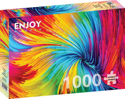 ENJOY Puzzle Barevný vír 1000 dílků