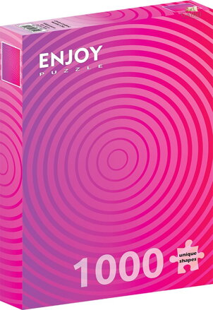 ENJOY Puzzle Kruhový gradient 1, 1000 dílků