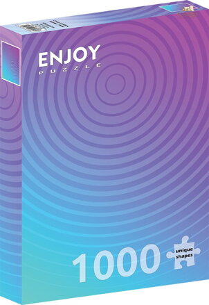 ENJOY Puzzle Kruhový gradient 3, 1000 dílků