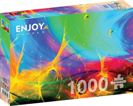 ENJOY Puzzle Duhové fraktály 1000 dílků