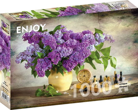 ENJOY Puzzle Šeřík a šachy 1000 dílků