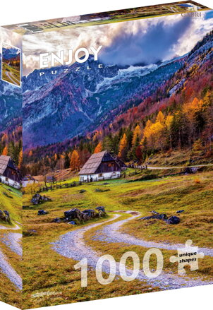 ENJOY Puzzle Chaloupka v horách 1000 dílků
