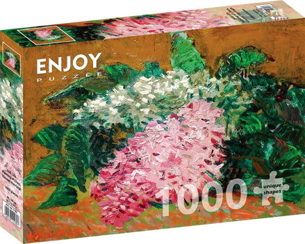 ENJOY Puzzle Vincent Van Gogh: Zátiší s šeříky 1000 dílků