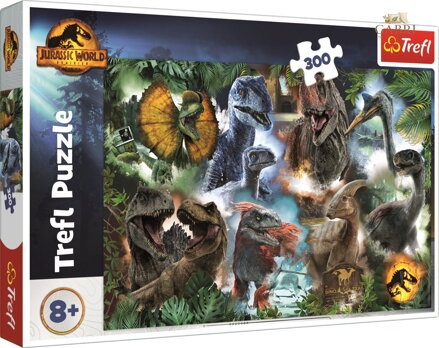 TREFL Puzzle Jurský svět: Nadvláda 300 dílků