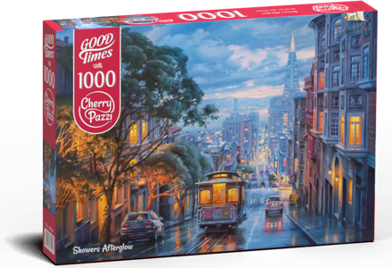 CHERRY PAZZI Puzzle Dešťové odlesky 1000 dílků