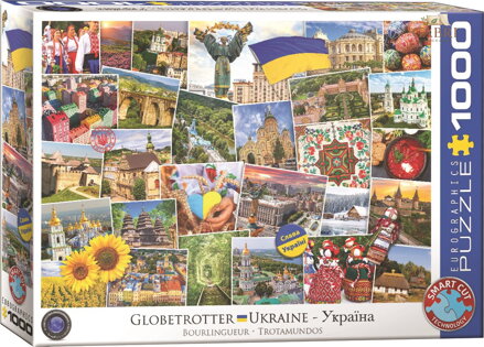 EUROGRAPHICS Puzzle Ukrajina 1000 dílků