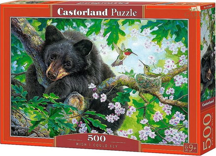 CASTORLAND Puzzle Kéž bych mohl létat 500 dílků
