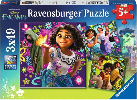 RAVENSBURGER Puzzle Encanto 3x49 dílků