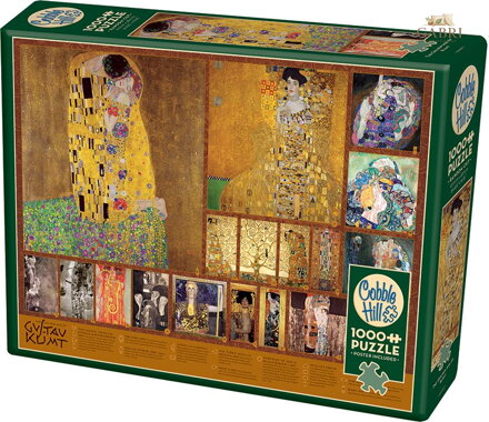 COBBLE HILL Puzzle Zlatý věk Gustava Klimta 1000 dílků
