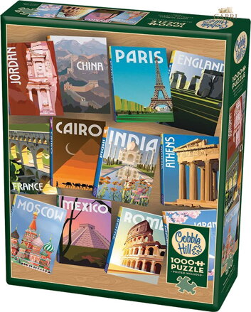 COBBLE HILL Puzzle Kam příště?1000 dílků