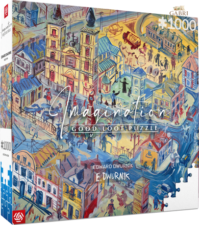GOOD LOOT Puzzle Imagination: Edward Dwurnik - Radzymin 1000 dílků