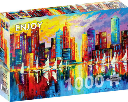 ENJOY Puzzle Večer v New Yorku 1000 dílků
