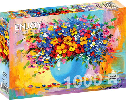 ENJOY Puzzle Květinová kytice 1000 dílků