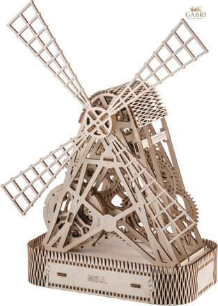 WOODEN CITY 3D puzzle Mlýn 222 dílků