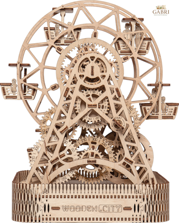 WOODEN CITY 3D puzzle Ruské kolo 470 dílků