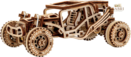 WOODEN CITY 3D puzzle Automobil Buggy 137 dílků