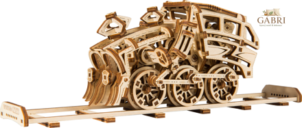 WOODEN CITY 3D puzzle Dream Express s kolejemi 220 dílků