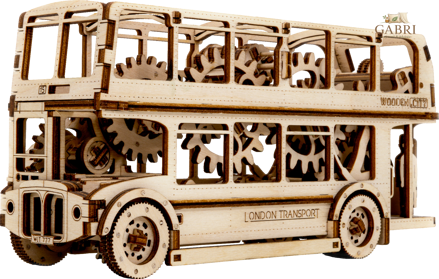 WOODEN CITY 3D puzzle Londýnský autobus 216 dílků