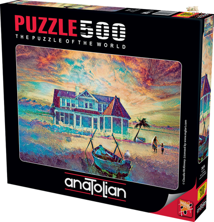 ANATOLIAN Puzzle Palmový ostrůvek 500 dílků