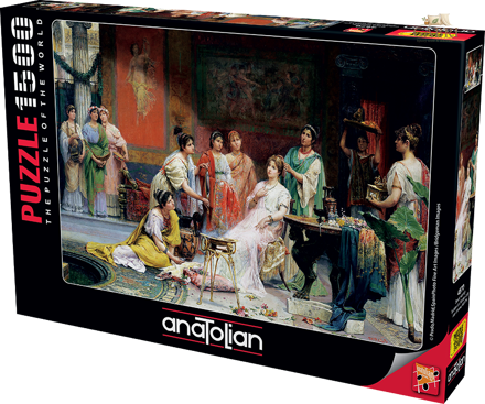 ANATOLIAN Puzzle Toaleta římské dámy 1500 dílků