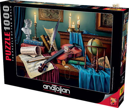 ANATOLIAN Puzzle Stůl houslisty 1000 dílků