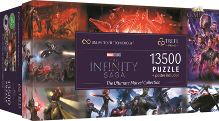 TREFL Puzzle UFT Marvel: Ultimátní sbírka 13500 dílků