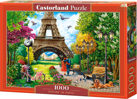 CASTORLAND Puzzle Jaro v Paříži 1000 dílků