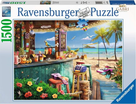 RAVENSBURGER Puzzle Plážový bar 1500 dílků