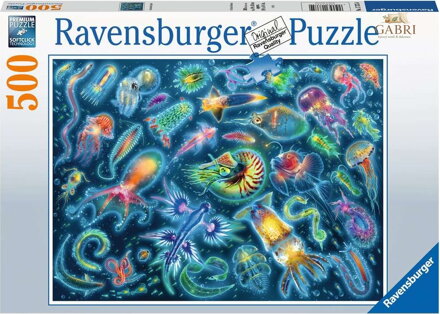 RAVENSBURGER Puzzle Medúzy 500 dílků